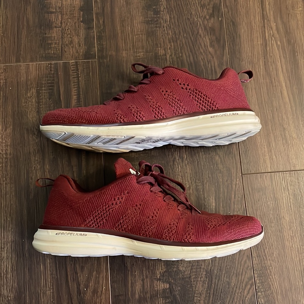 APL Techloom Pro Sneakers, Burgundy - Picture 5 of 8